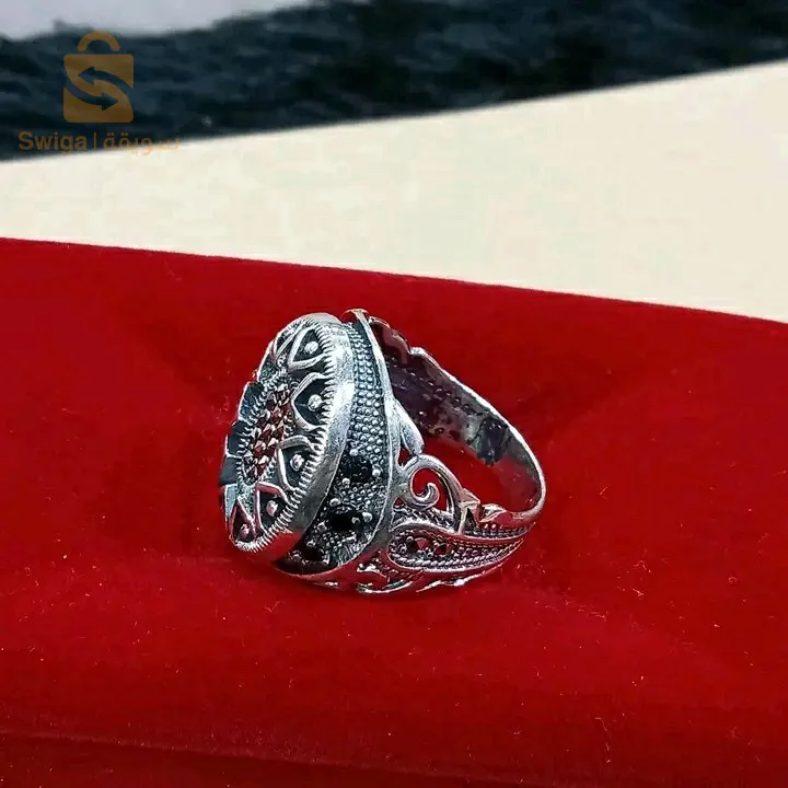 خاتم فضة رجال