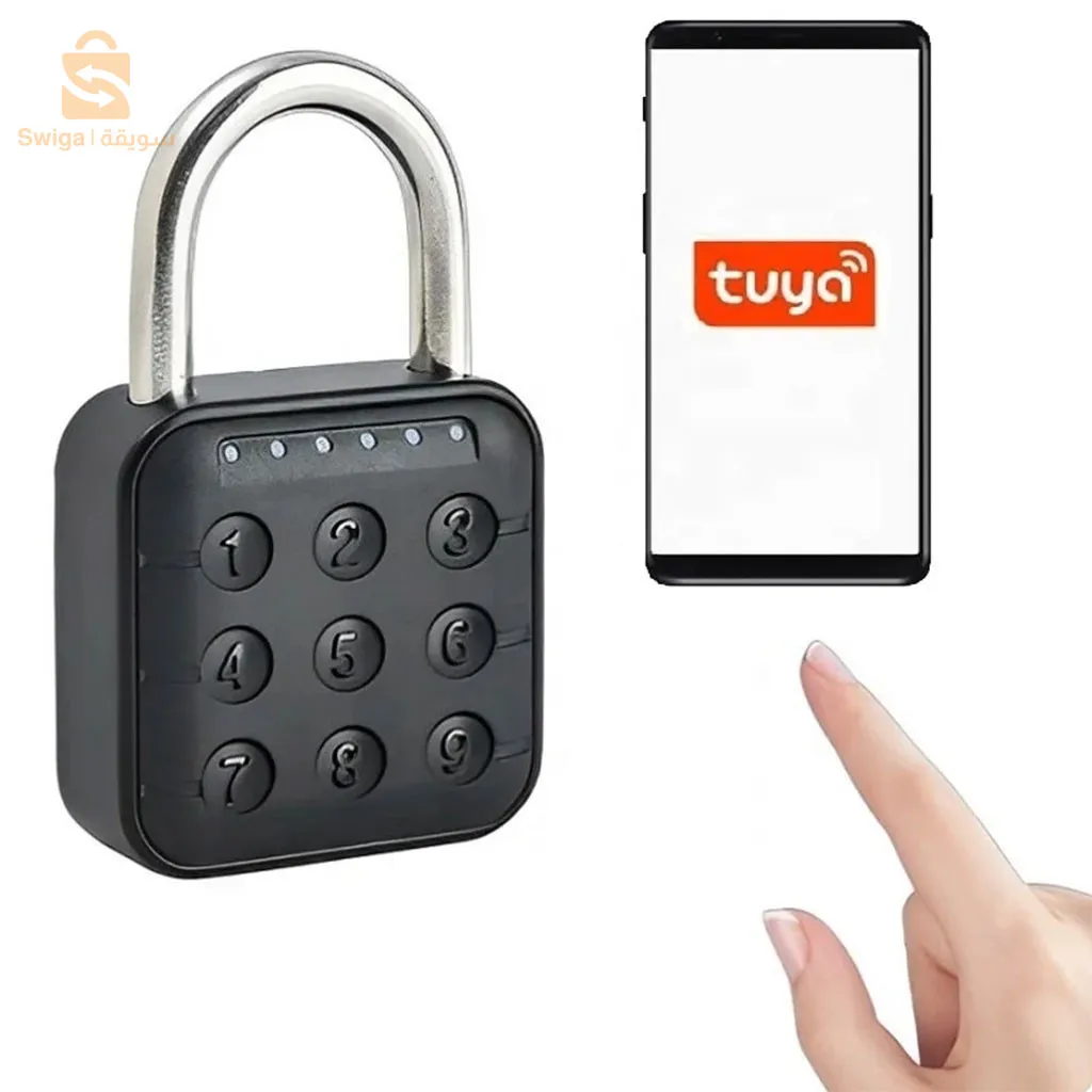 قفل 9 أرقام، قفل معدني بدون مفتاح$👍