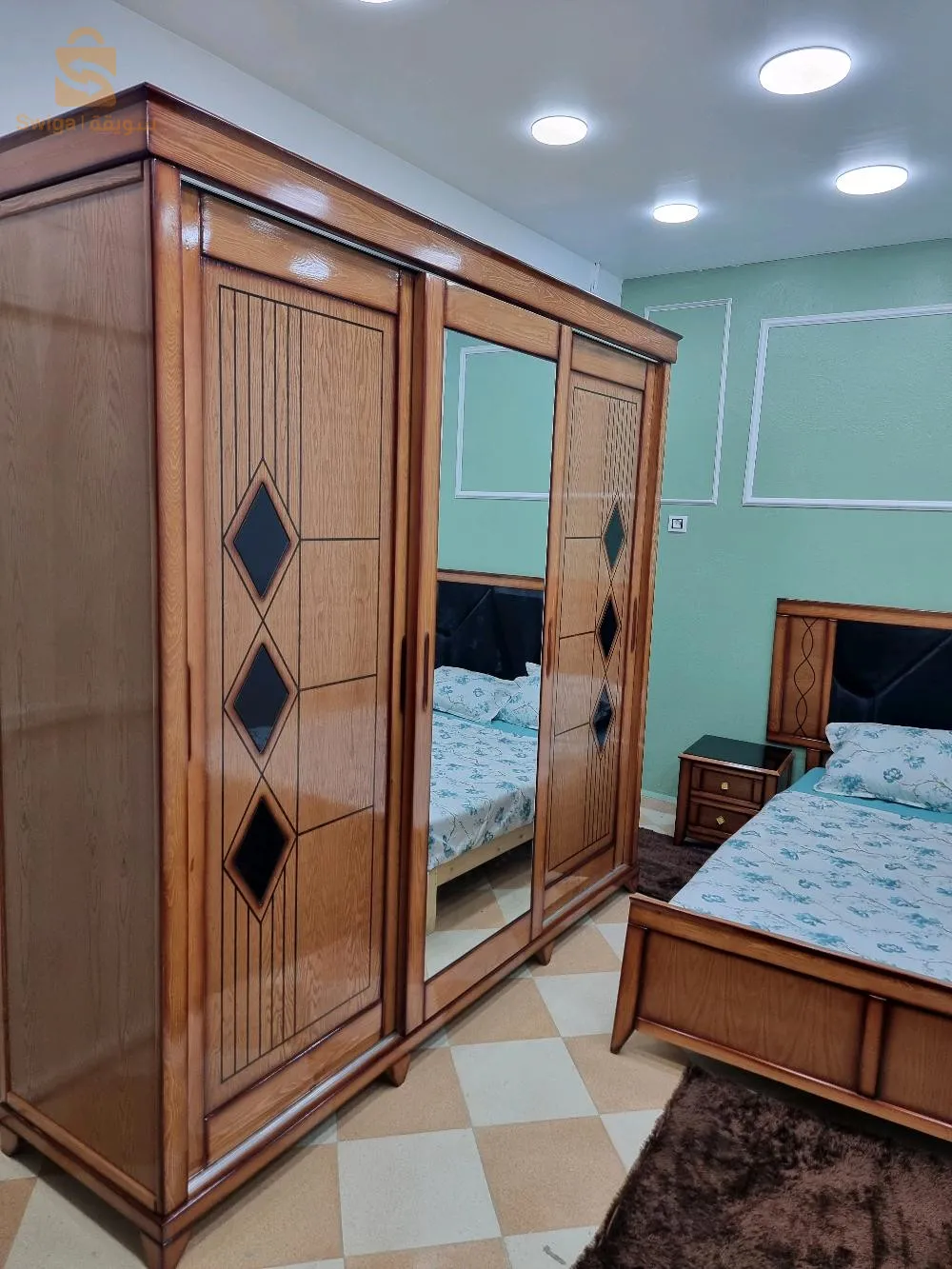 أفضل سعر في غرفة جديدة ✨✨متوفرة مع النقل و التركيب لجميع الولايات✅ 
-0793441643
-0540 04 75 67
-0670977396