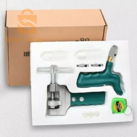 قاطع بلاط السيراميك والزجاج السميك مع شريط قياس - دقة وسهولة في القطع