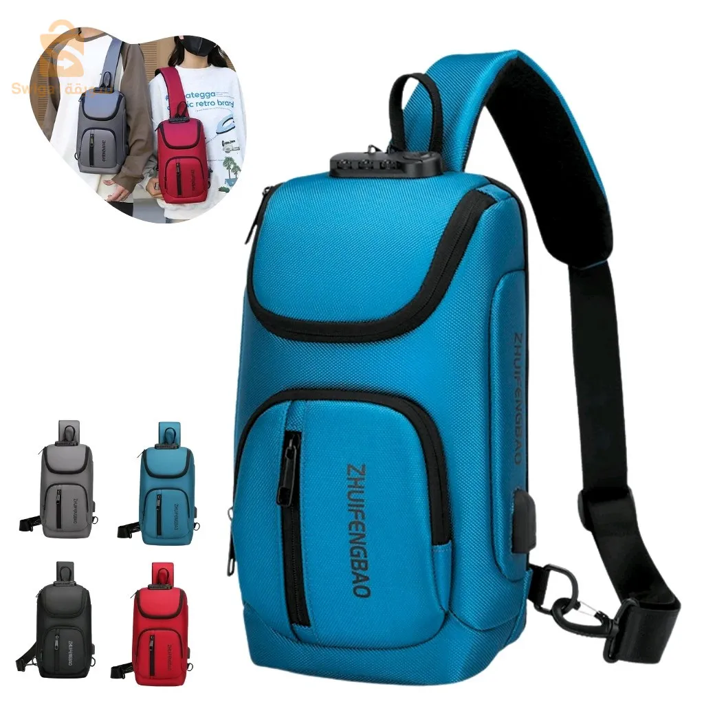 وقتها😍🔥حقيبة تخييم كبيرة مضادة للماء متعددة الوظائف و مضادة للسرقة