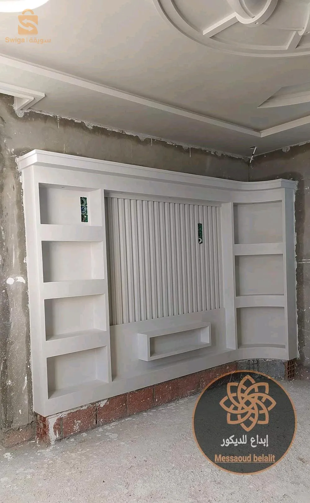 Placo gypsum decorations, mastery of work and good treatment