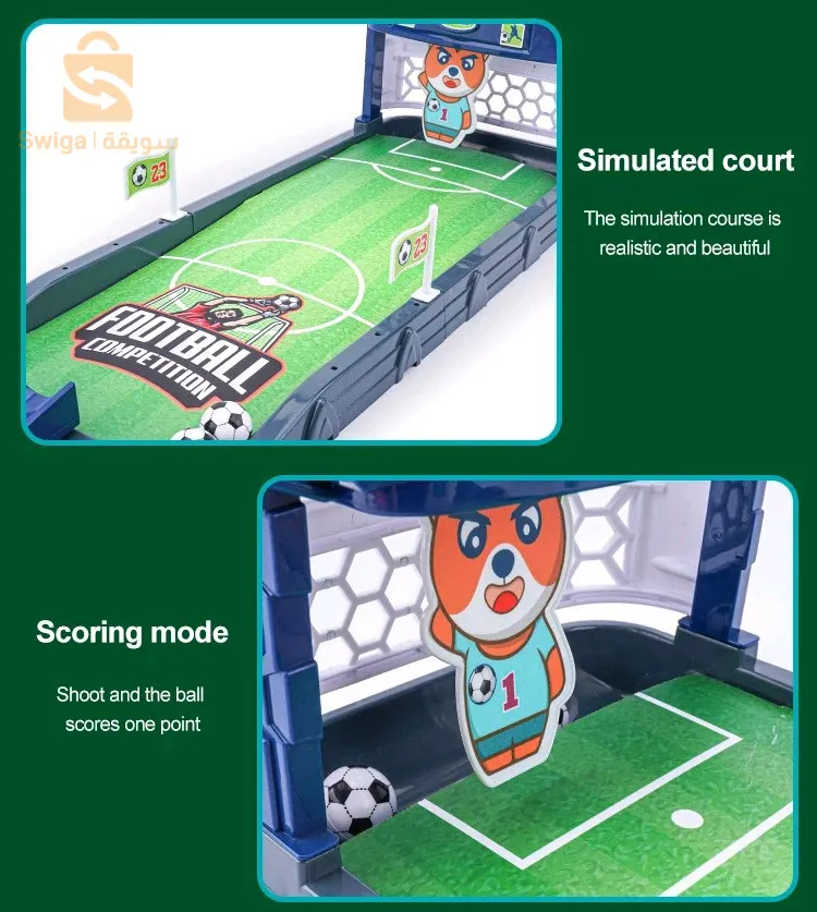 لعبة كرة القدم على الطاولة للأطفال من عمر 4 سنوات فما فوق$👍
