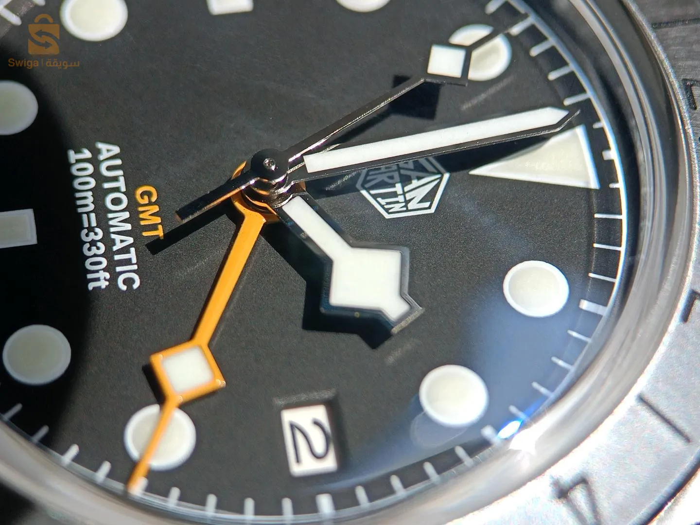 Montre San Martin GMT automatique