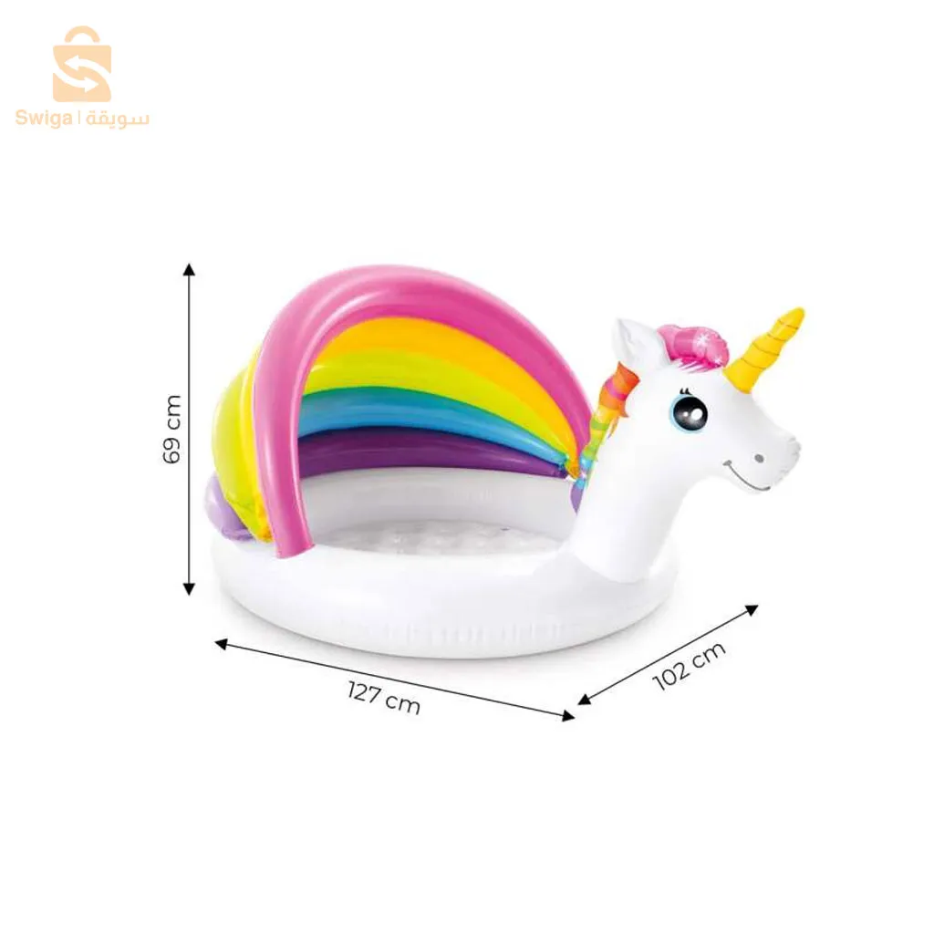 انتكس حوض سباحة قابل للنفخ للأطفال، مركز ألعاب مائي 57113NP$👍