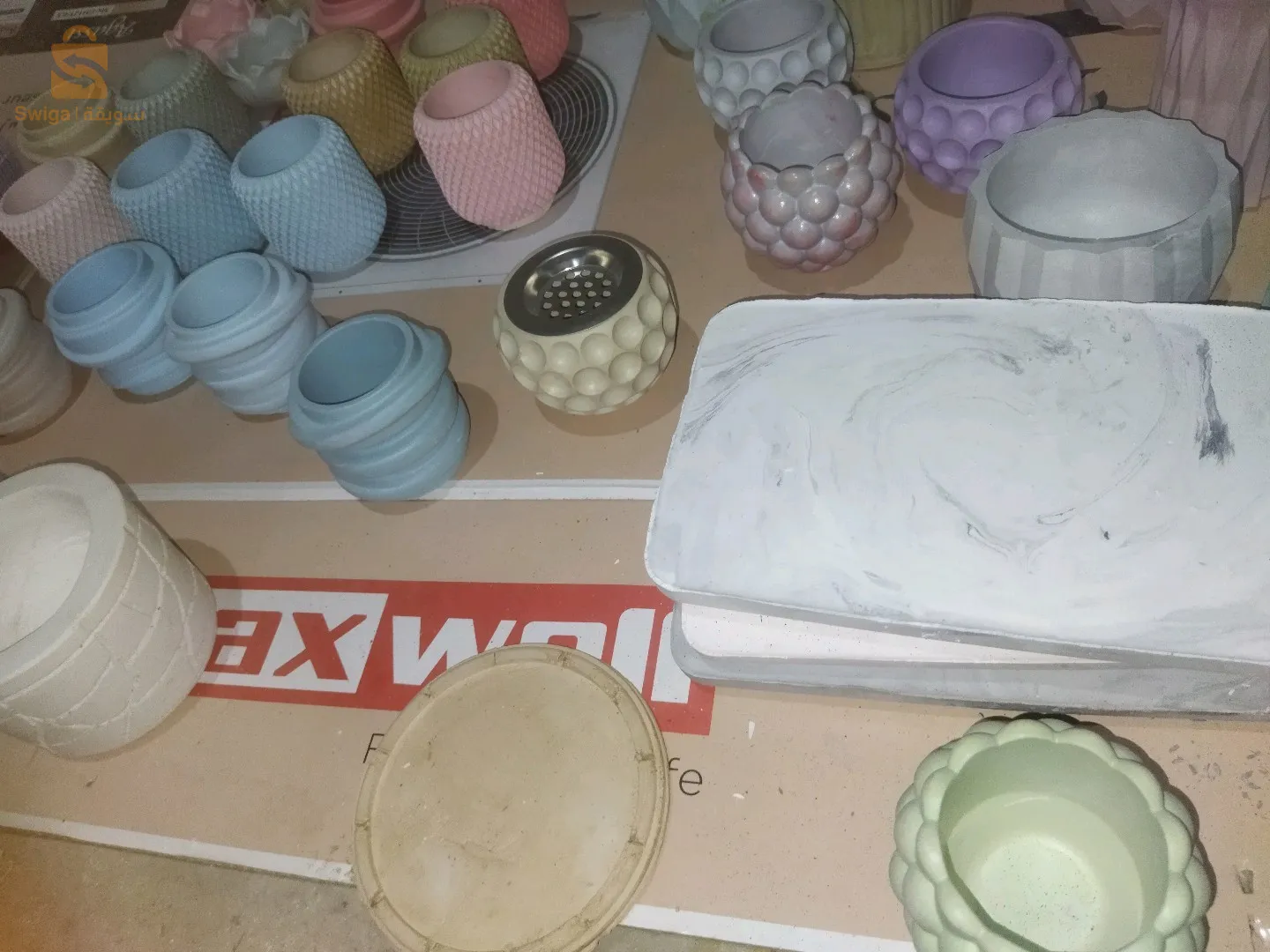 قوالب من الجبس للزينة