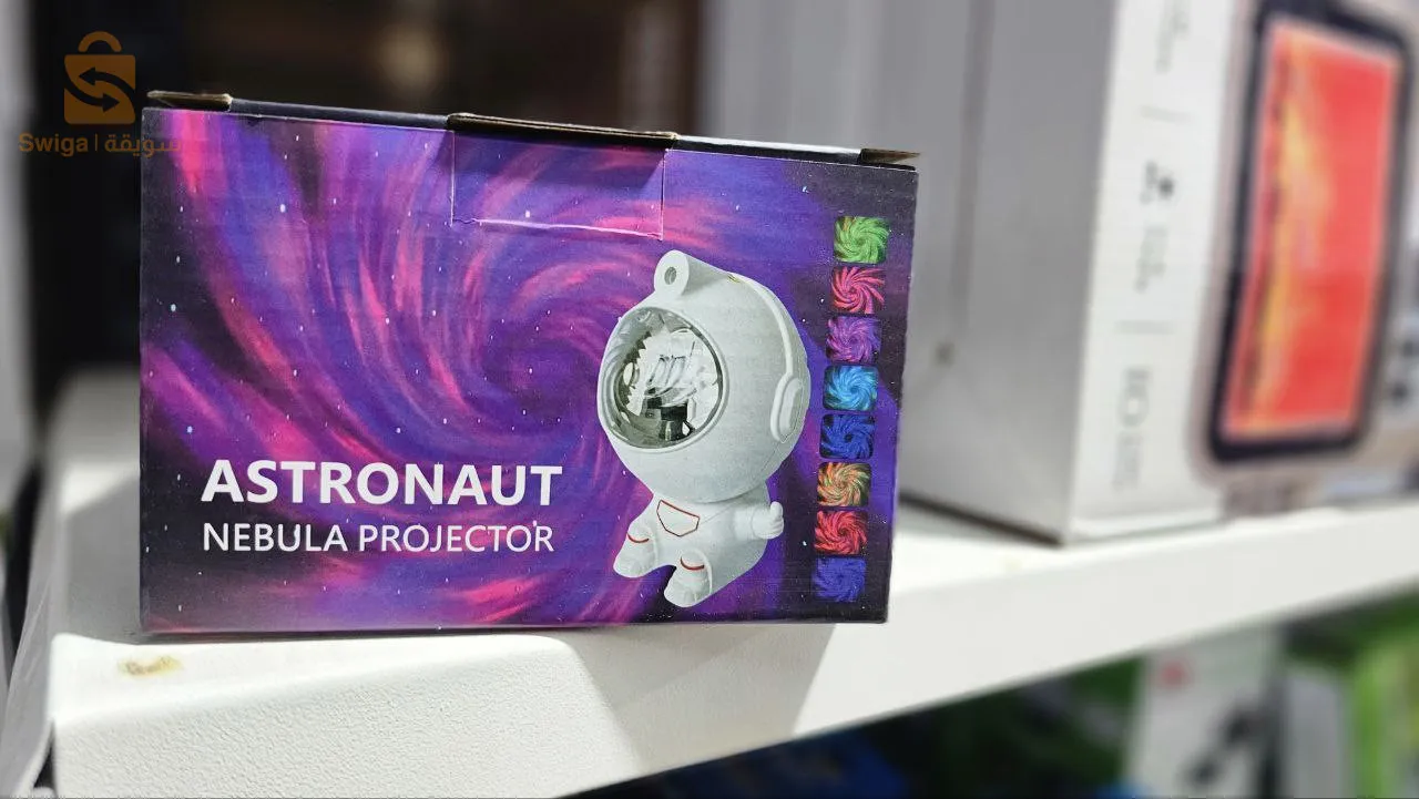 Projecteur De Lumière D'astronaute Ciél Etoilé nébuleuse galaxy