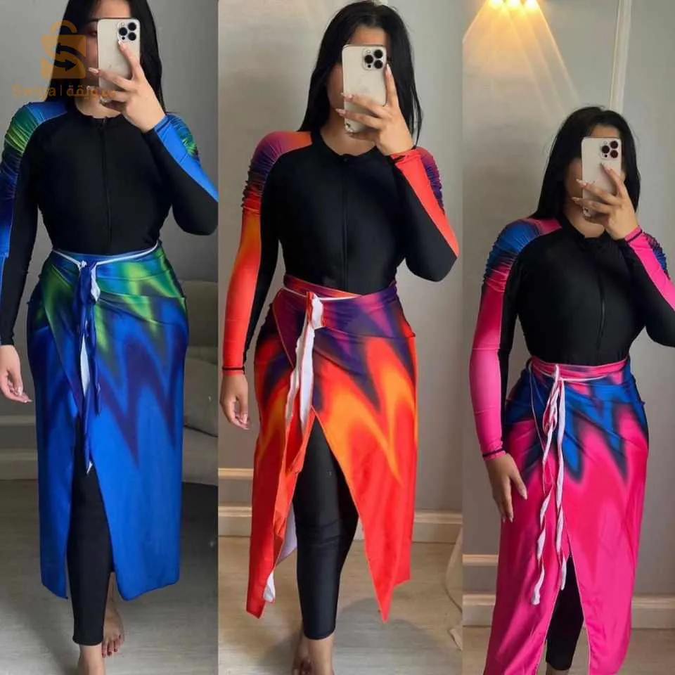 Burkini importation 4 pièces 💥💯 de Shein 🙏✔️✔️✨