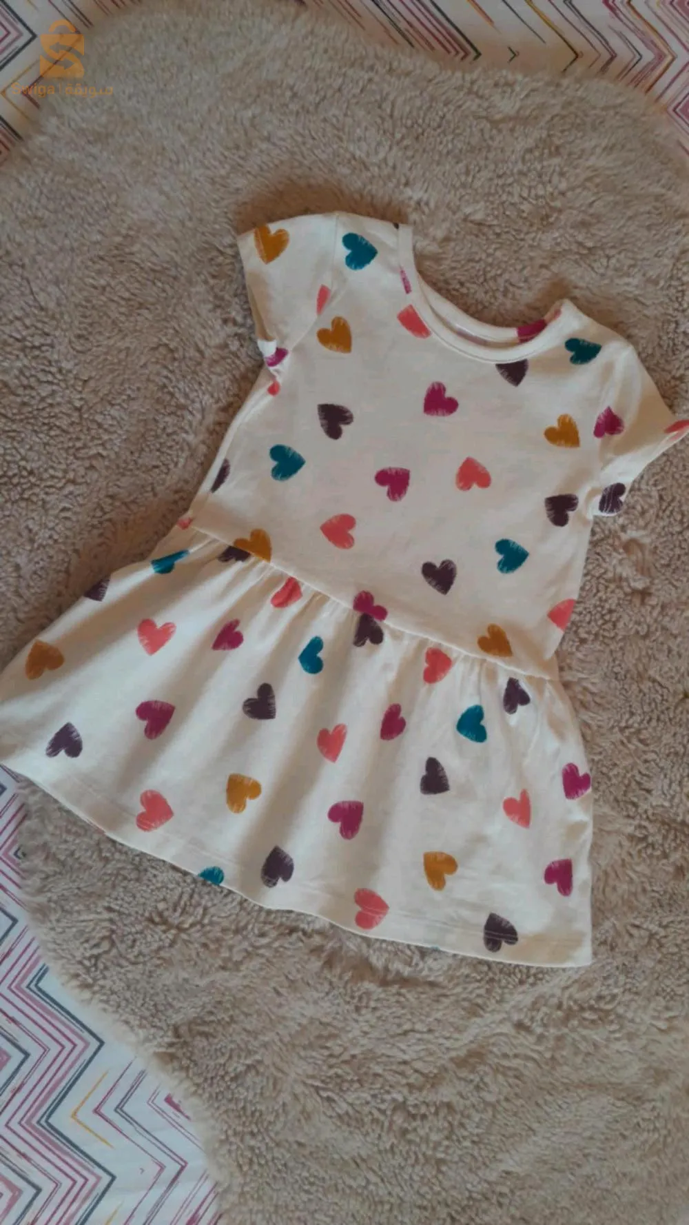 robes pour petites filles cotton Bangladesh la marque carter's (6mois -2,5ans)✨✨