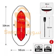 Bateau gonflable iNTEX Mariner4 original قارب هوائي أصلي