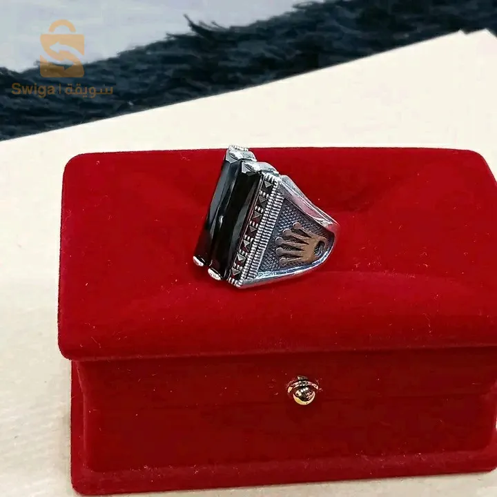 خاتم فضة رجال