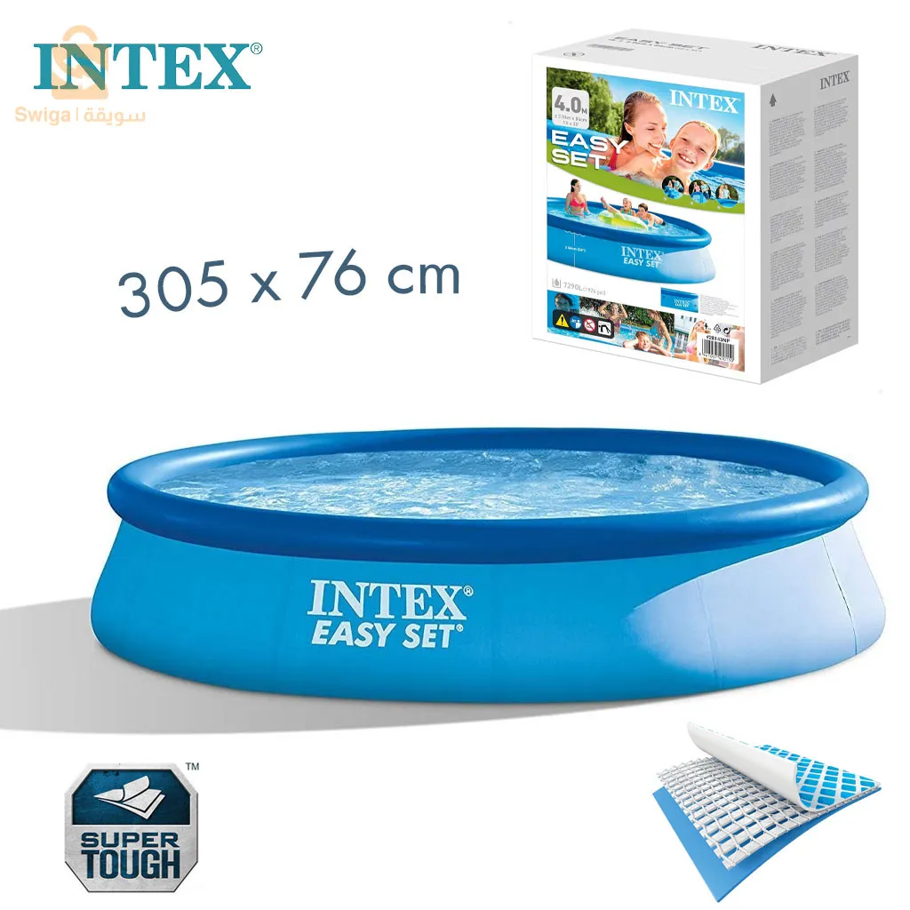 INTEX Piscine Gonflable Ronde 396x84cm 28143NP