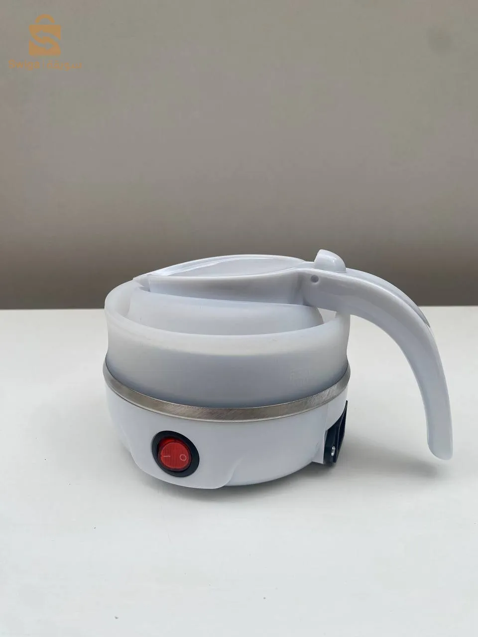 Bouilloire électrique pliable, portable et pliable de voyage – 600 ml