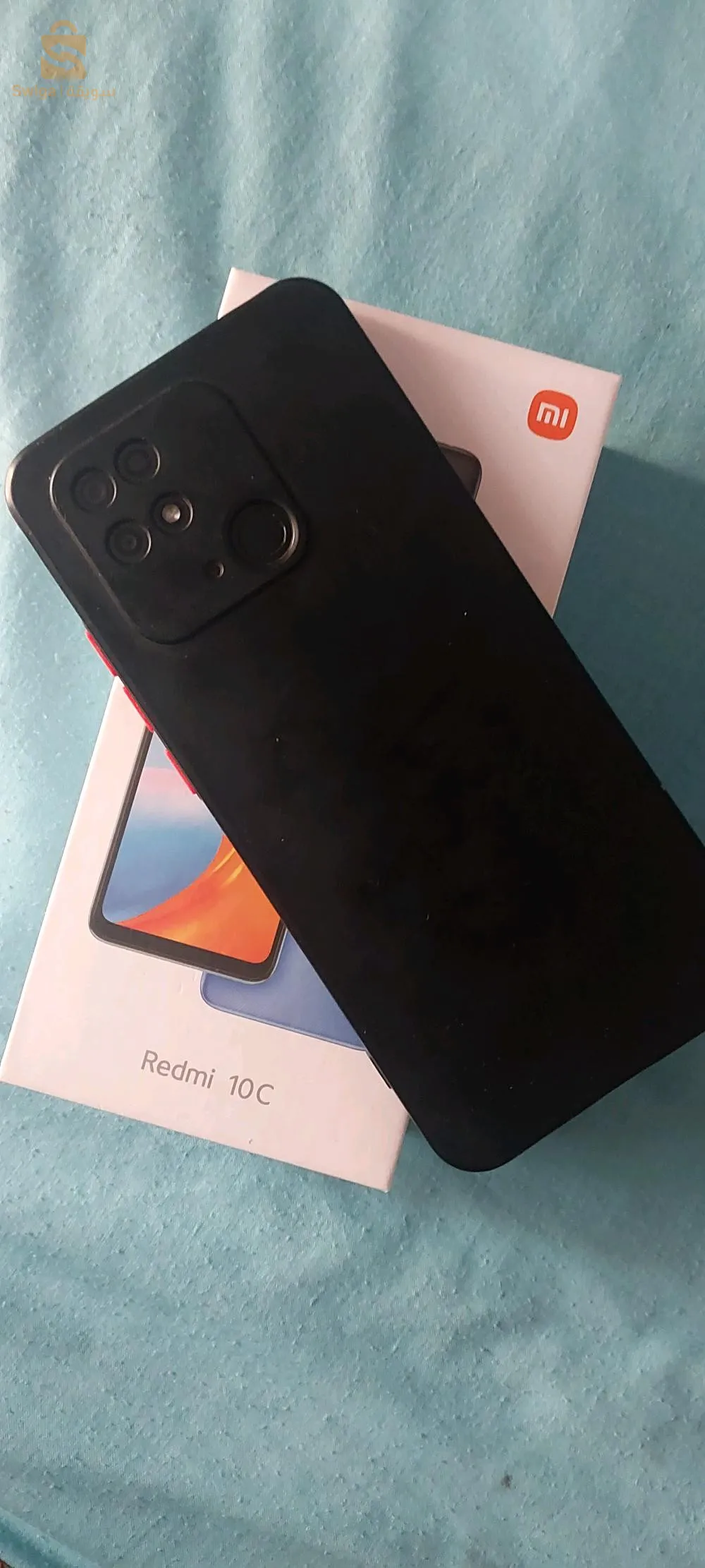 Xiaomi Redmi 10C NFC 4GB + 128GB Global Version 50mp de caméra 5000mah de batterie téléphone presque jdid