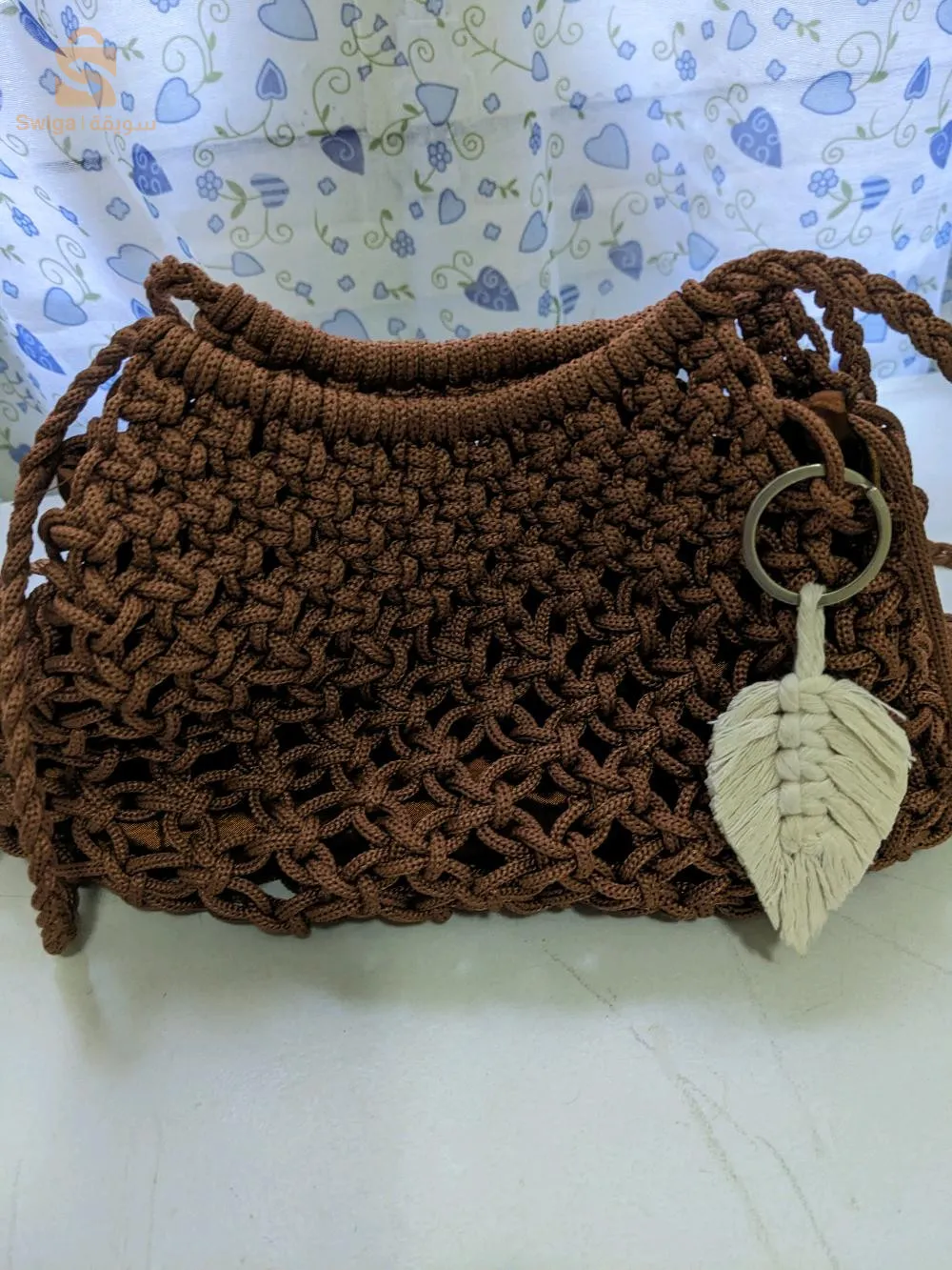 حقيبة صيفية بالمكرامي