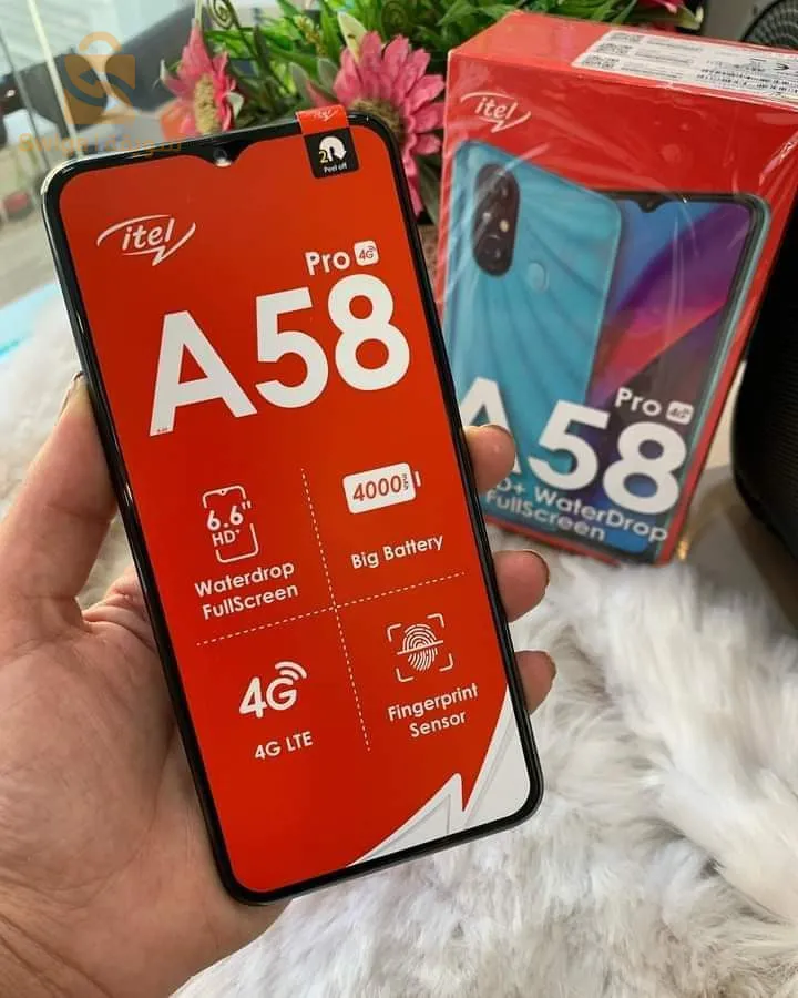 هاتف a58pro ايتيل الذكي