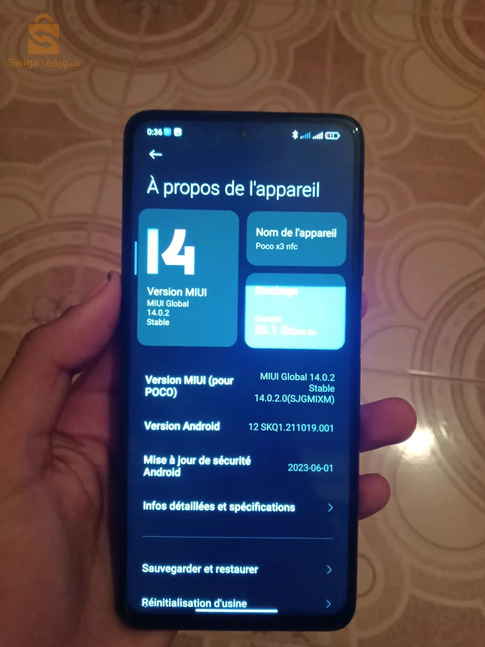 Poco x3 nfc