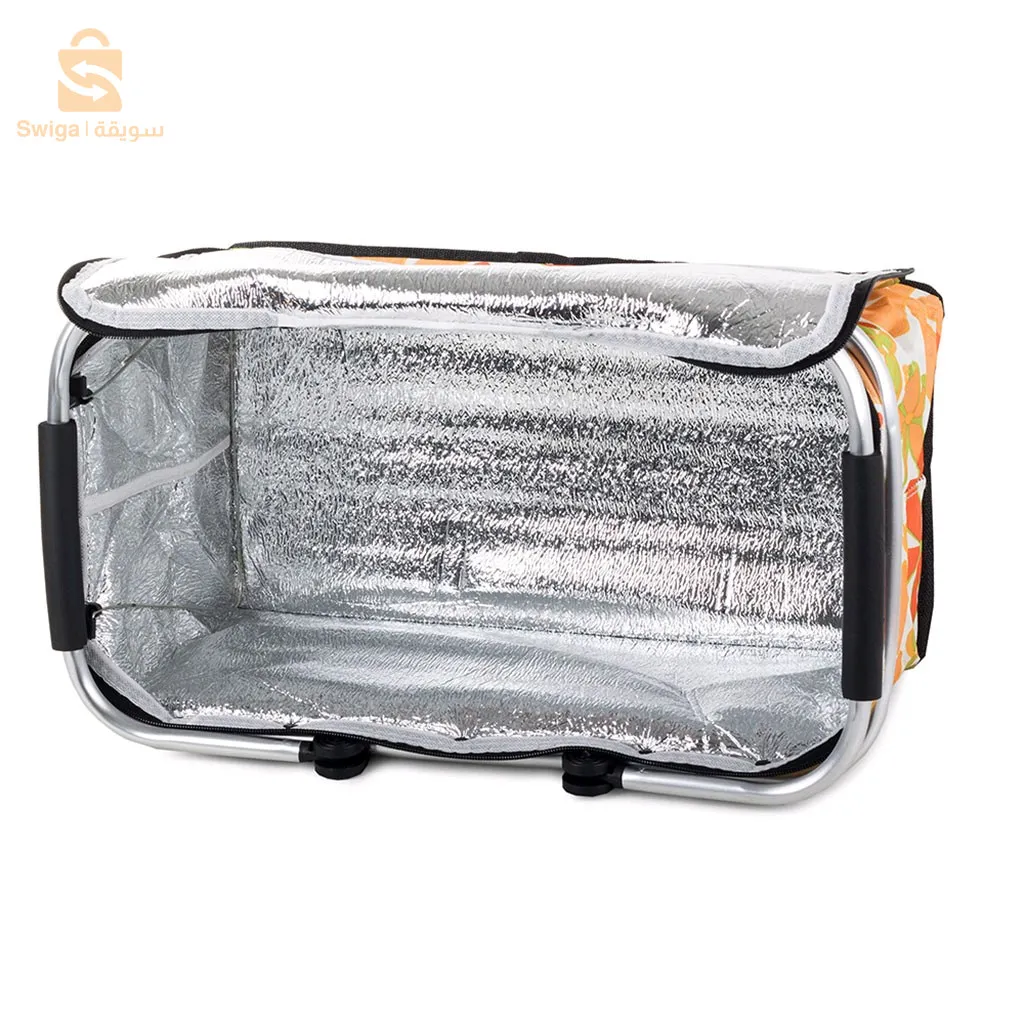 Panier de Pique-Nique 30L Isotherme, Chauds et Froids