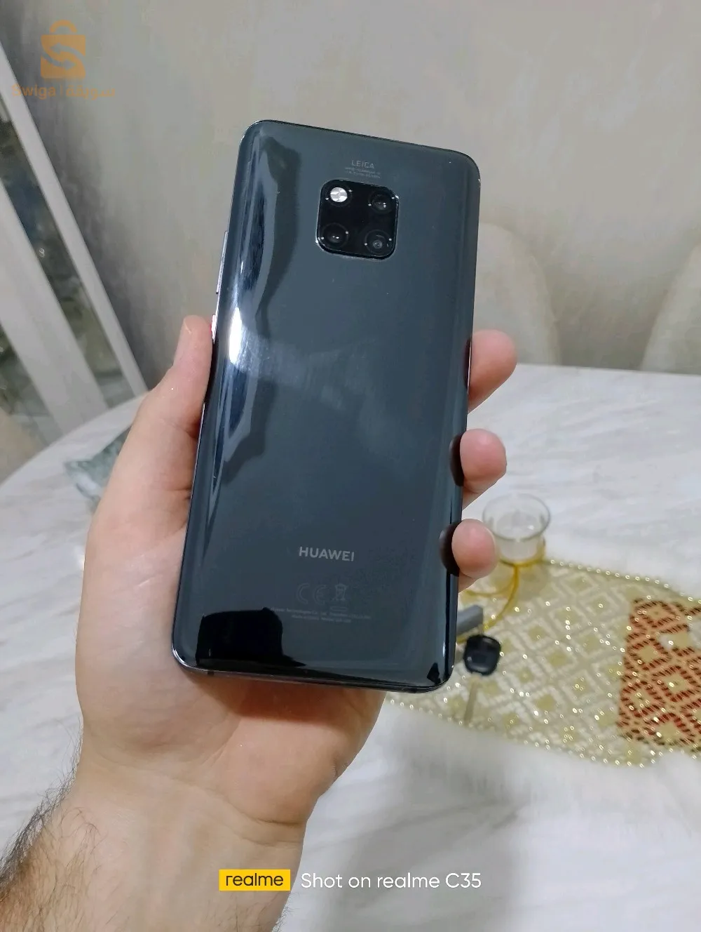 Hawaii mate 20 pro jdid lita10/10 ram6 stockj128
