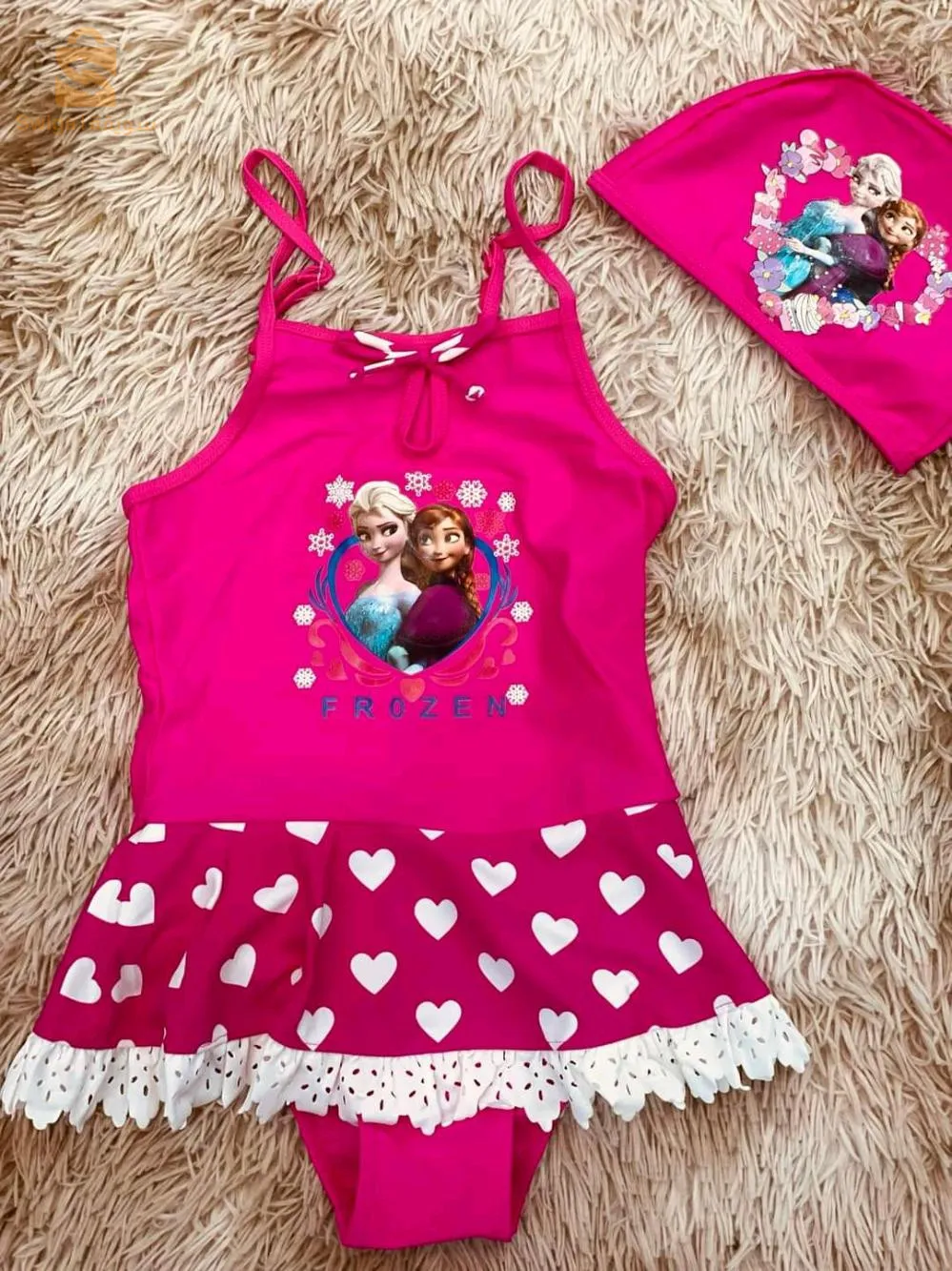 Maillot de bain pour enfants et filles Taille 1_7ans