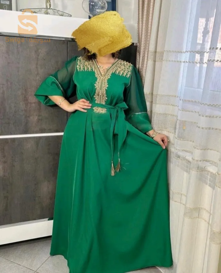robe caftan 6 couleurs