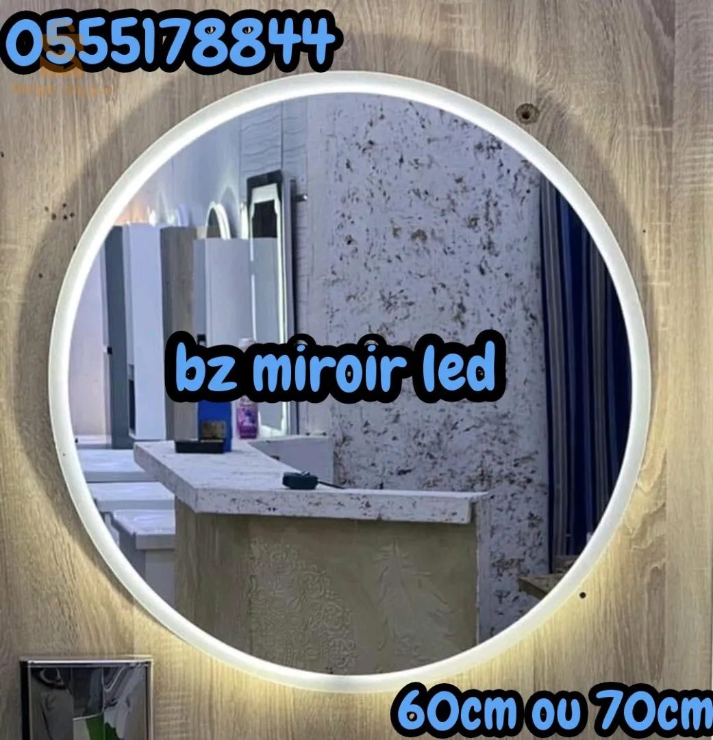 miroir led salle de bain