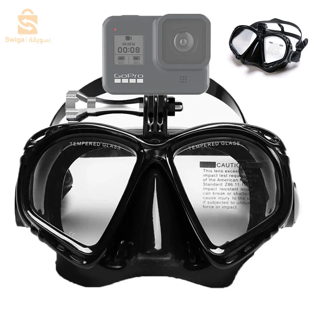 نظارات HD للغطس مع حامل GoPro$👍