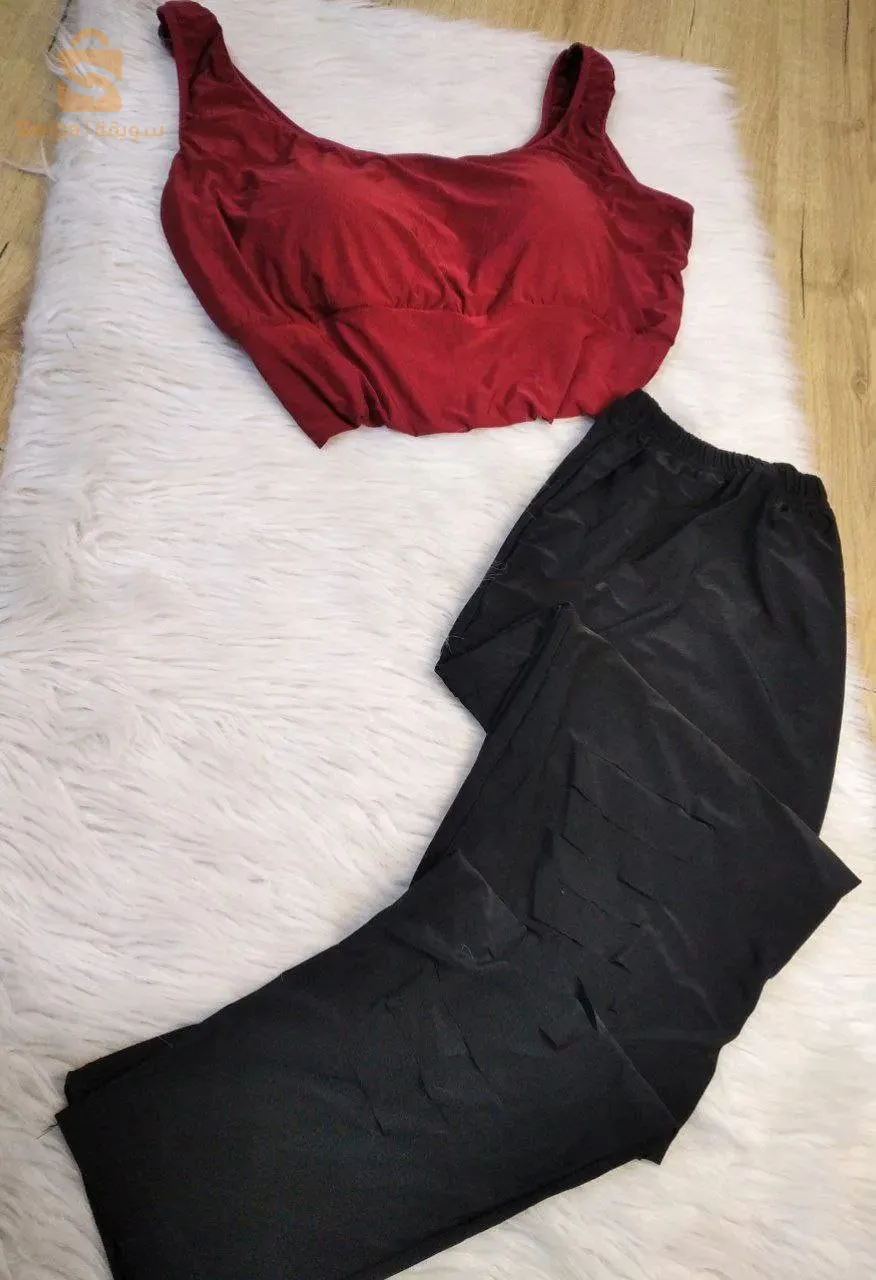 Ensemble de sport
السعر 2700 دح 
ستوندار تلبس حتى46,/xl
85 كغ