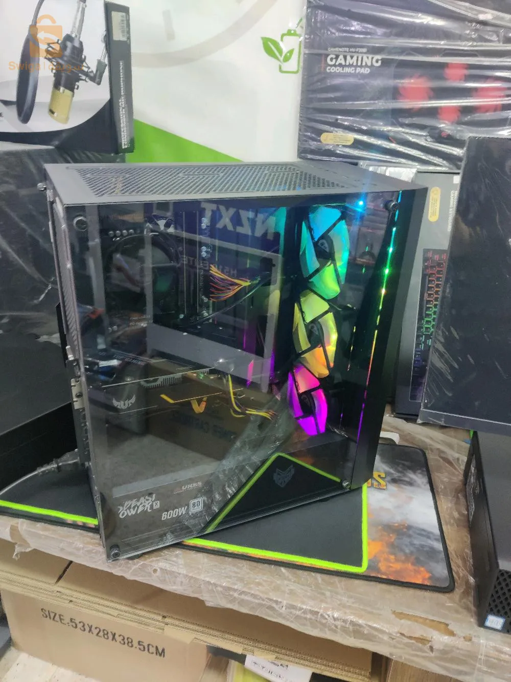 gaming pc i7-7700 msi gtx 1660 ti + 16 gb ram