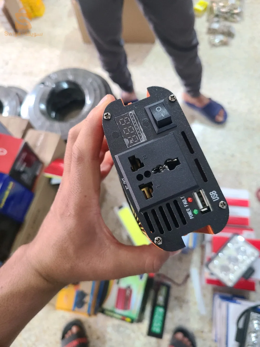 طرونسفو من 12 v الى 220 v