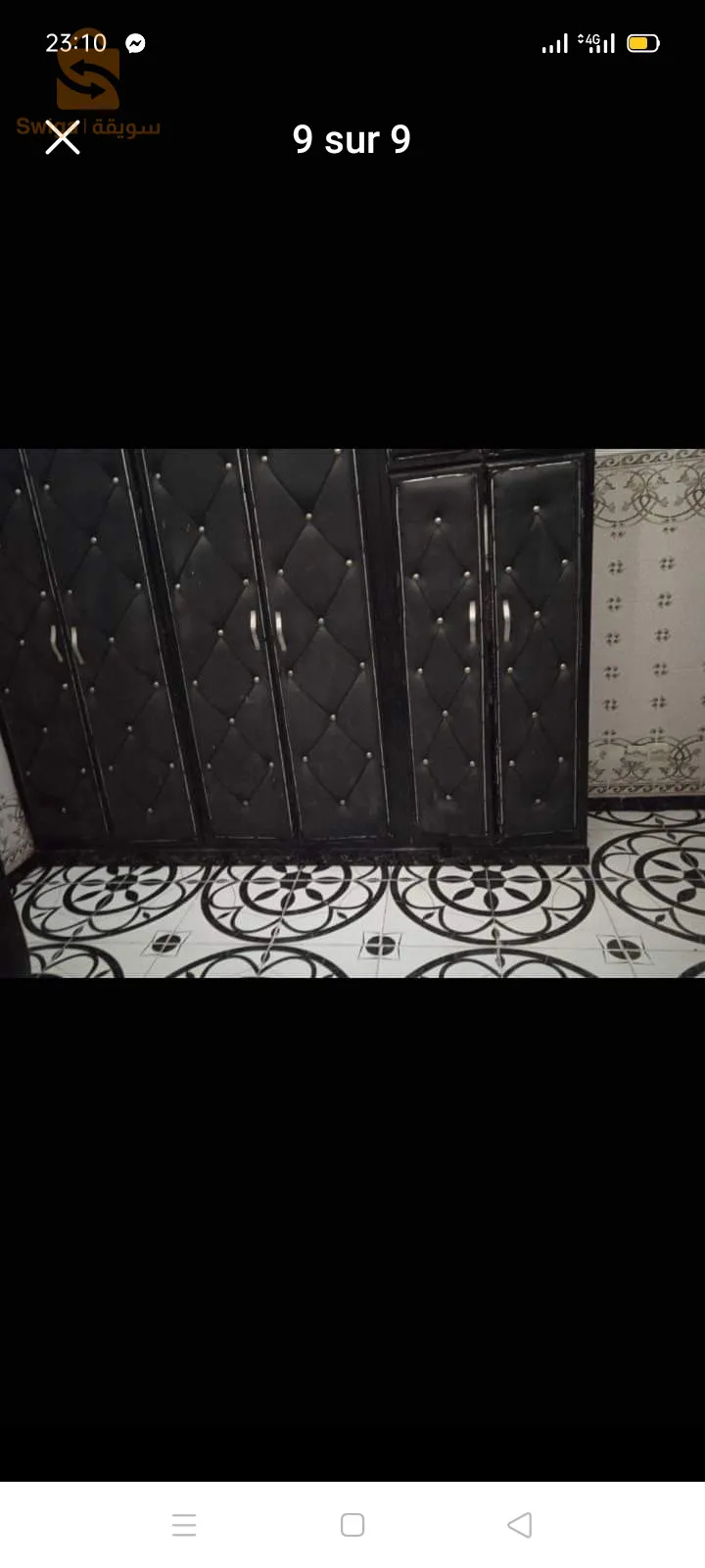 vente appartement F2 a la rue mostaganem 3 ème étage acté avec livret de foncier