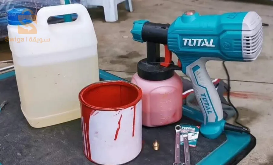 pistolet à peinture TOTAL 450W