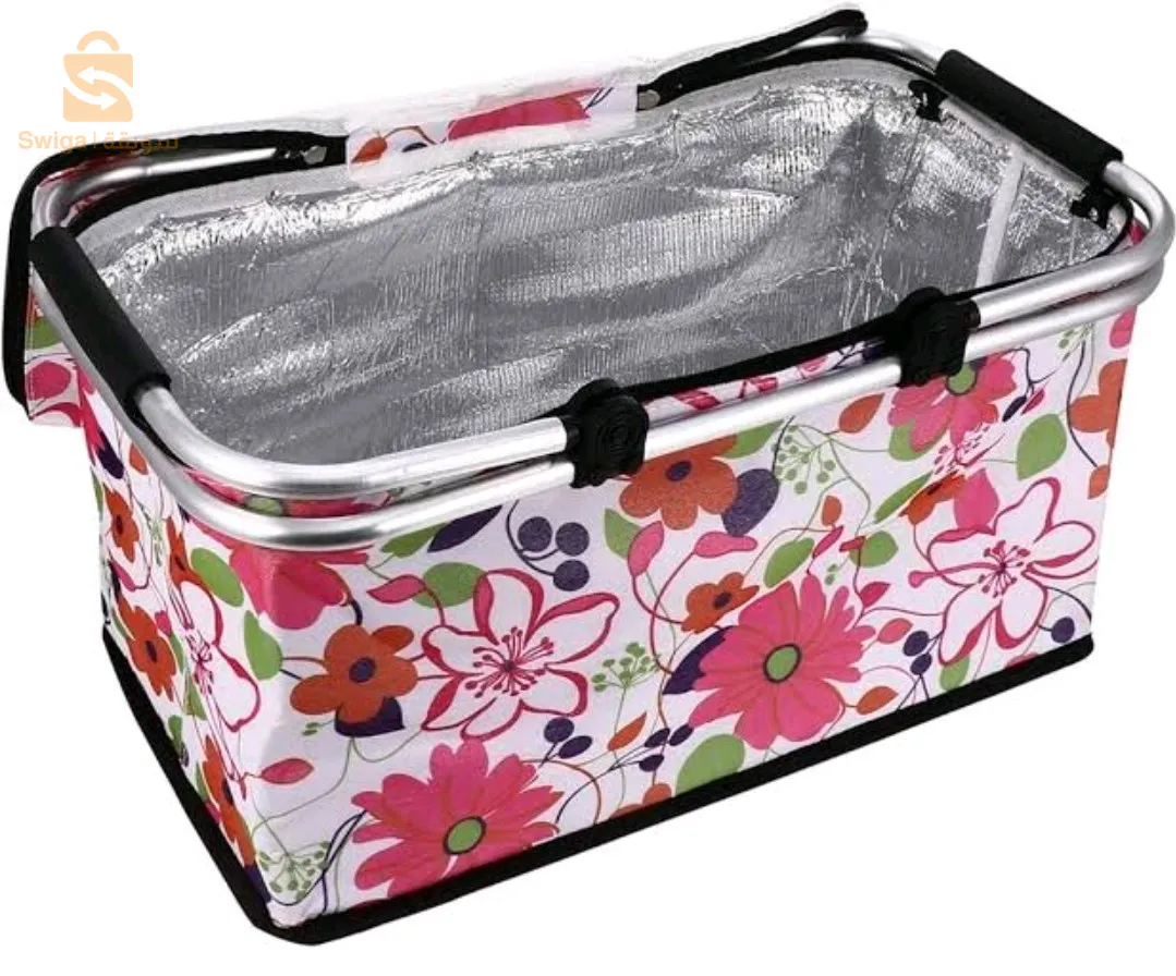 Fashionable insulated food storage bag