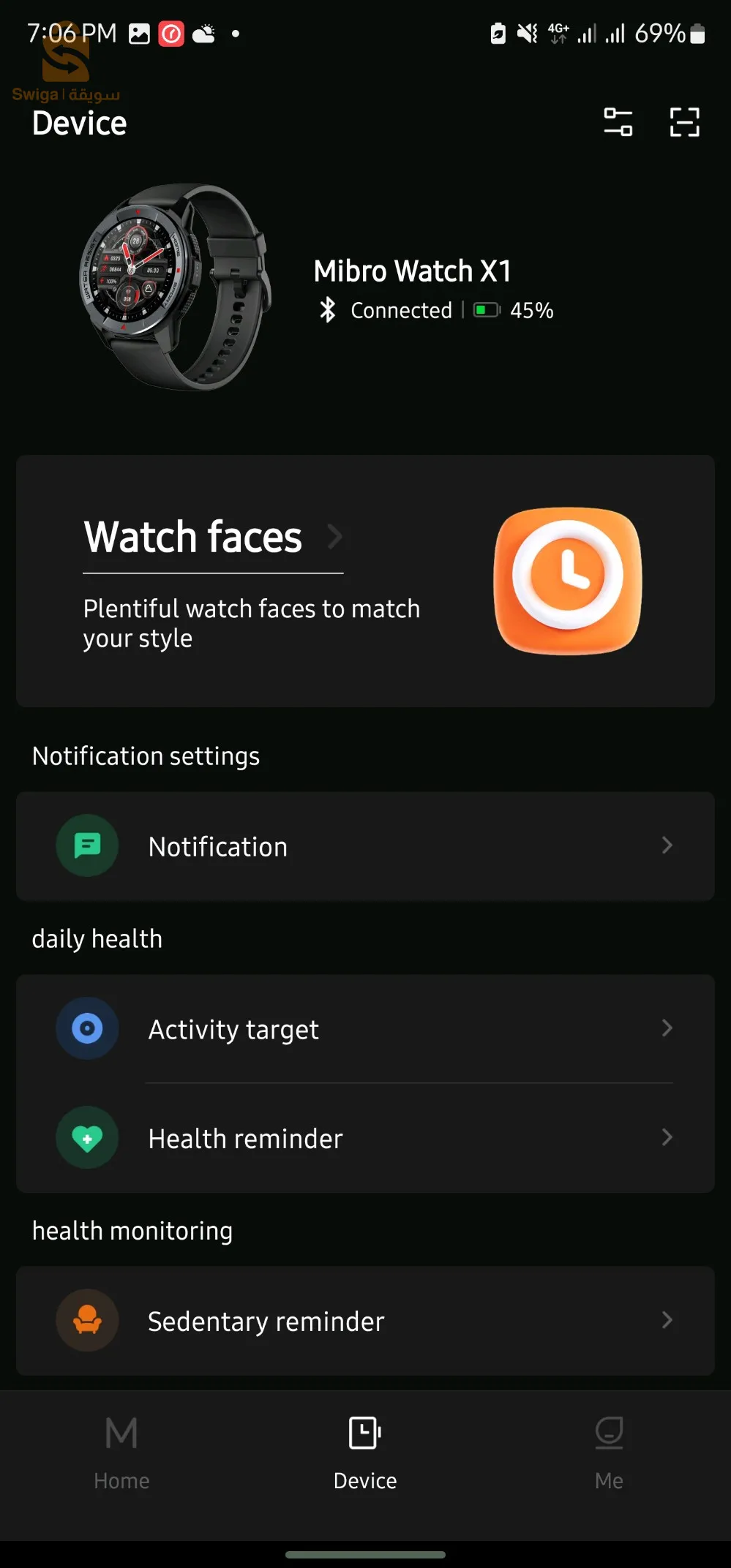 Mibro Watch X1 Amoled sport watch Bluetooth 5.0