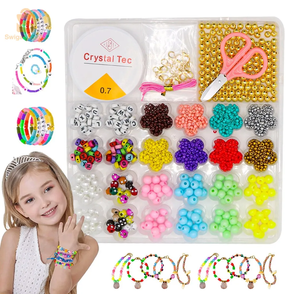 مجموعة سوار الصداقة DIY للفتيات V2$👍