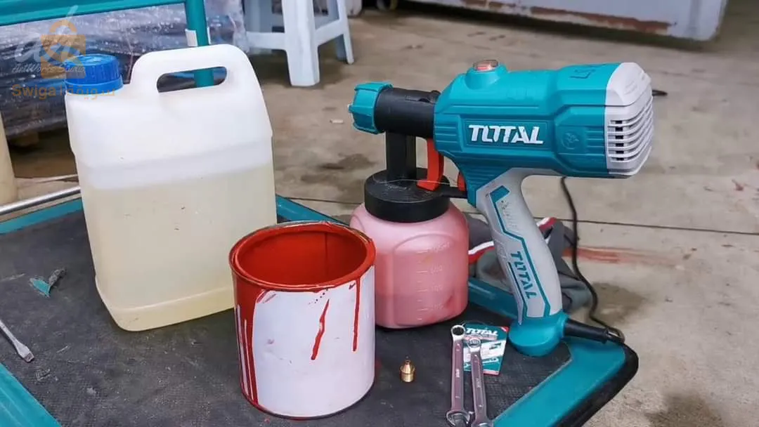 pistolet à peinture TOTAL 450W$🤍🤍