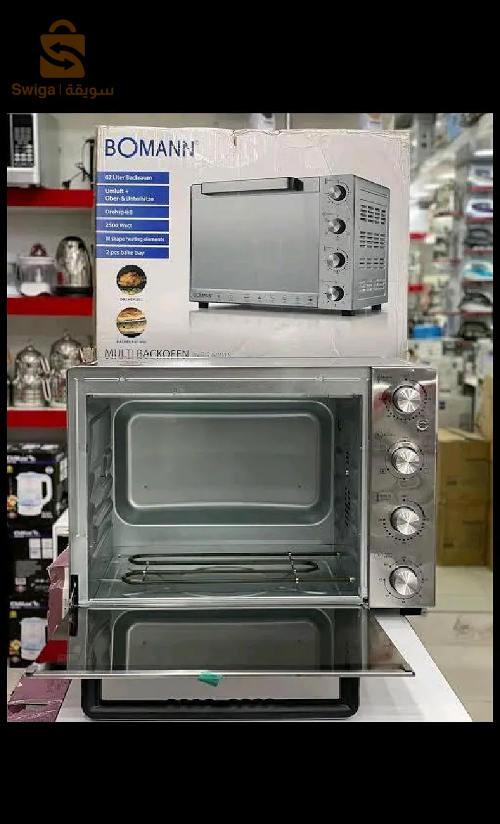 Bomann Electric Oven 🇧🇪🇧🇪 62L and 2500watt ventilated and spit of very good quality