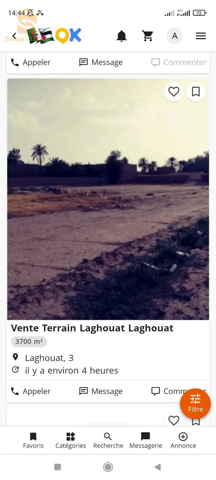 Laghouat en route vers les poids lourds