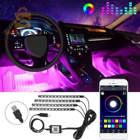 أضواء لتزيين صالة سيارتك وجعلها عروسة الطروقات