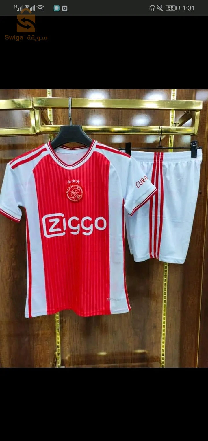 نصوبل رجال بروموسيو فينسيو قوة 🔥متوفر في عدة اندية مقاس xs s m l xl✅  و سومة سعر الحبة (شورت وتريكو) 170 الف 🔥وكي تدي زوج ليزونسومبل 300 ❤️‍🔥