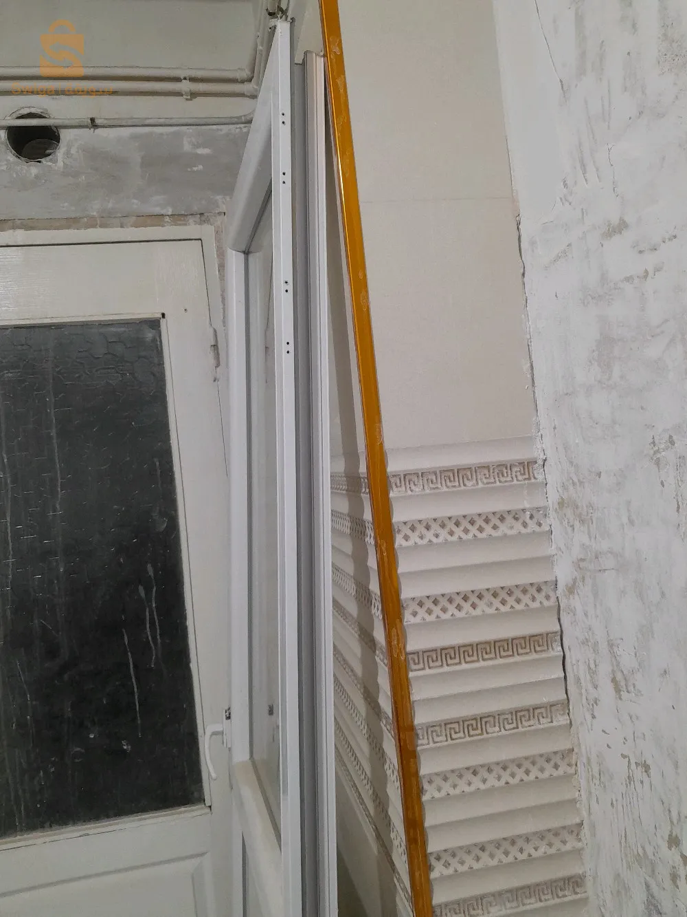 Porte en aluminium