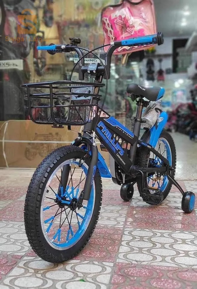 رسميا عودة دخول الدراجة المطلوبة بكثرة

 Philips 😎🇪🇸🇪🇸 16 pouces 😎

✅️من 5 إلى 8 سنوات 

✅️عجلات متينة و عجلتين إضافية 

✅️سلة 

🟥التوصيل سريع مع ياليدين 1000دج 🟥