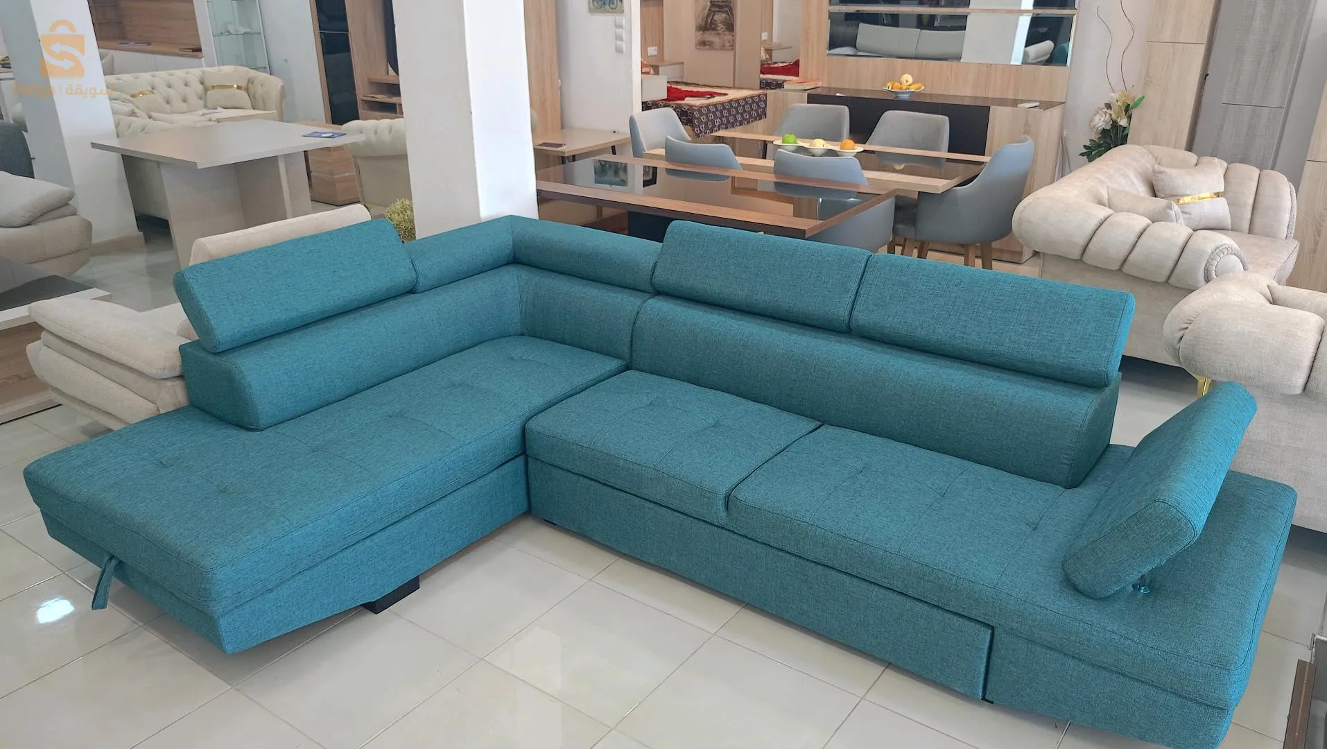 Salon evoc L convertible + coffre