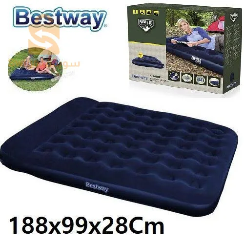 Matelas Gonflable Avec Pompe À Pied Intégrée Pavillo Bestway 67224$🤍🤍