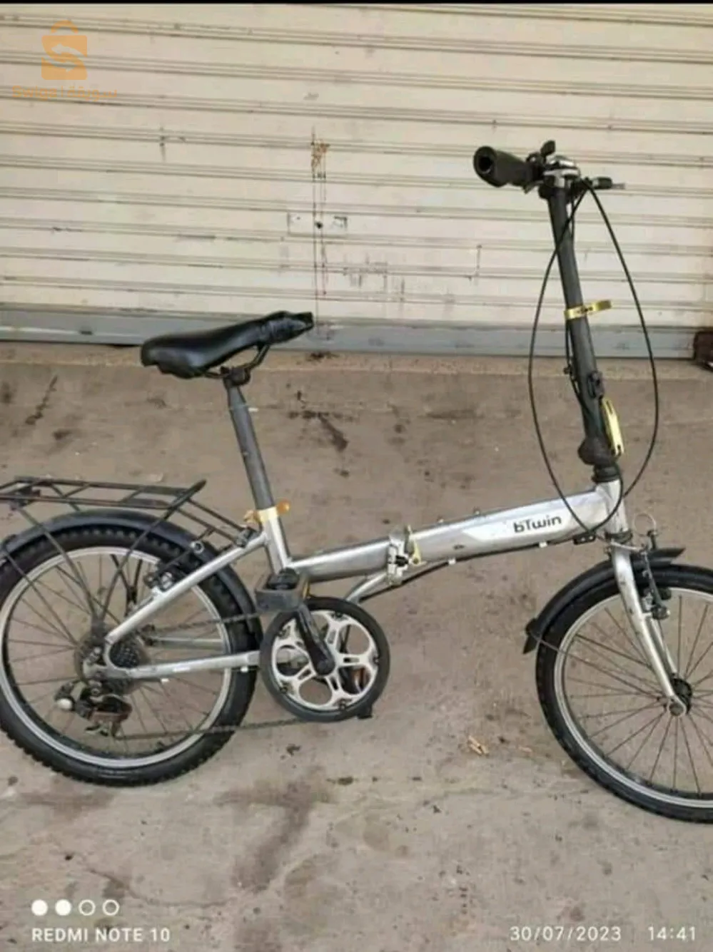 vélo btwin pliable caba