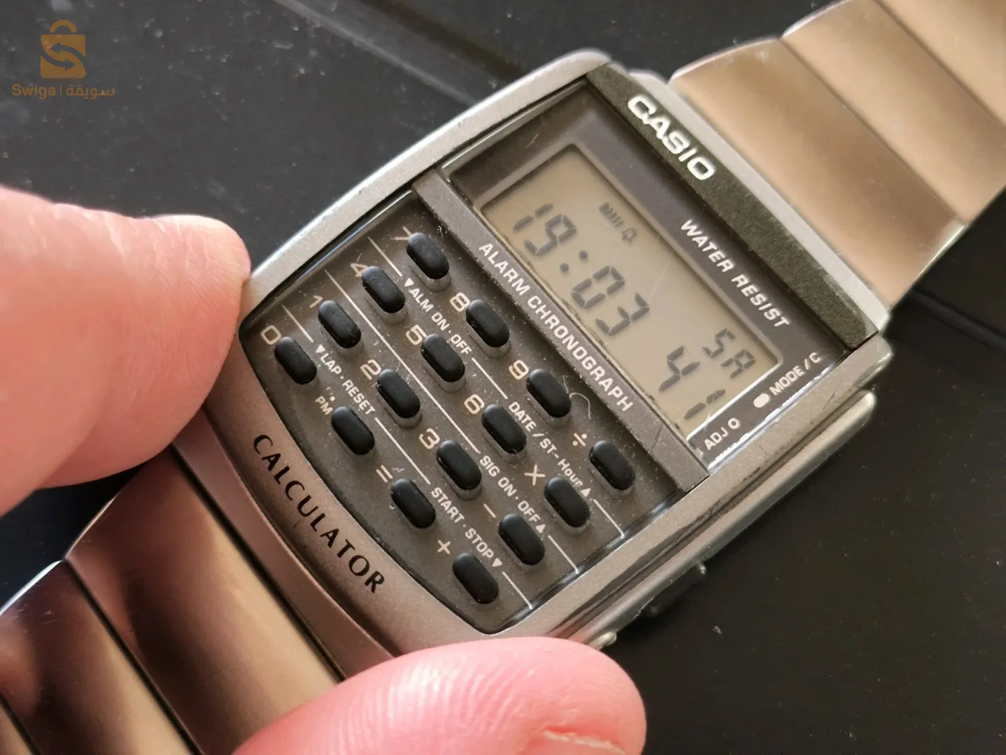 Montre casio calculator