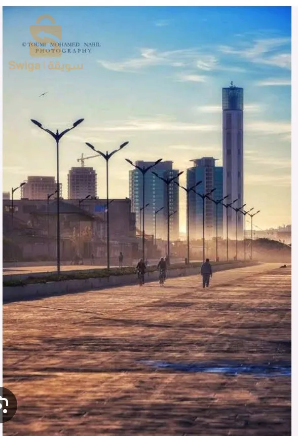 Villa for sale in Al-Kifan Tower, in front of the Tawbah Mosque, with a demolished lido, overlooking the sea