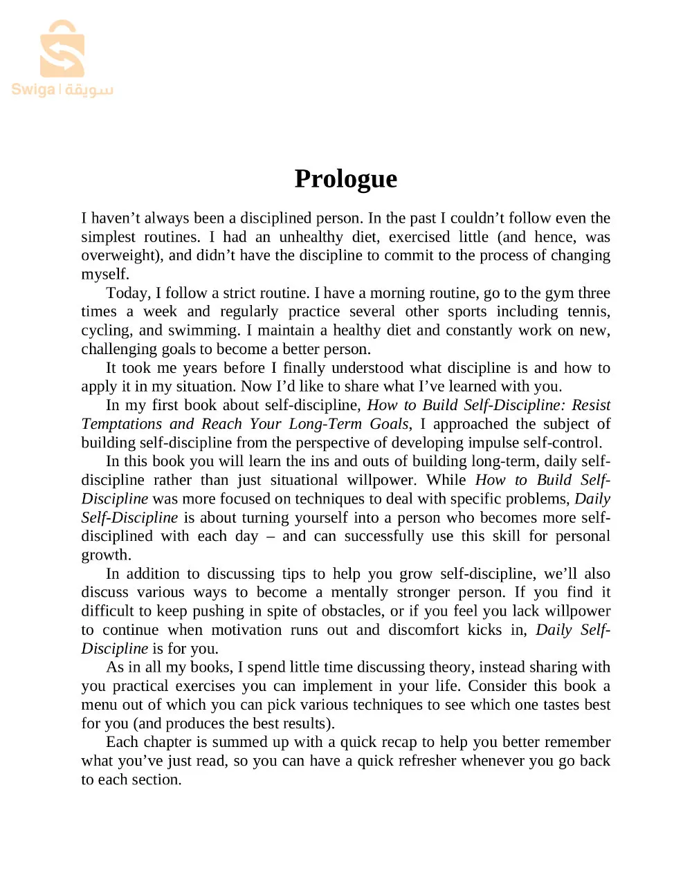 Self-Discipline Book: Habits and Exercises to Build Self-Discipline to Achieve Your Goals PDF