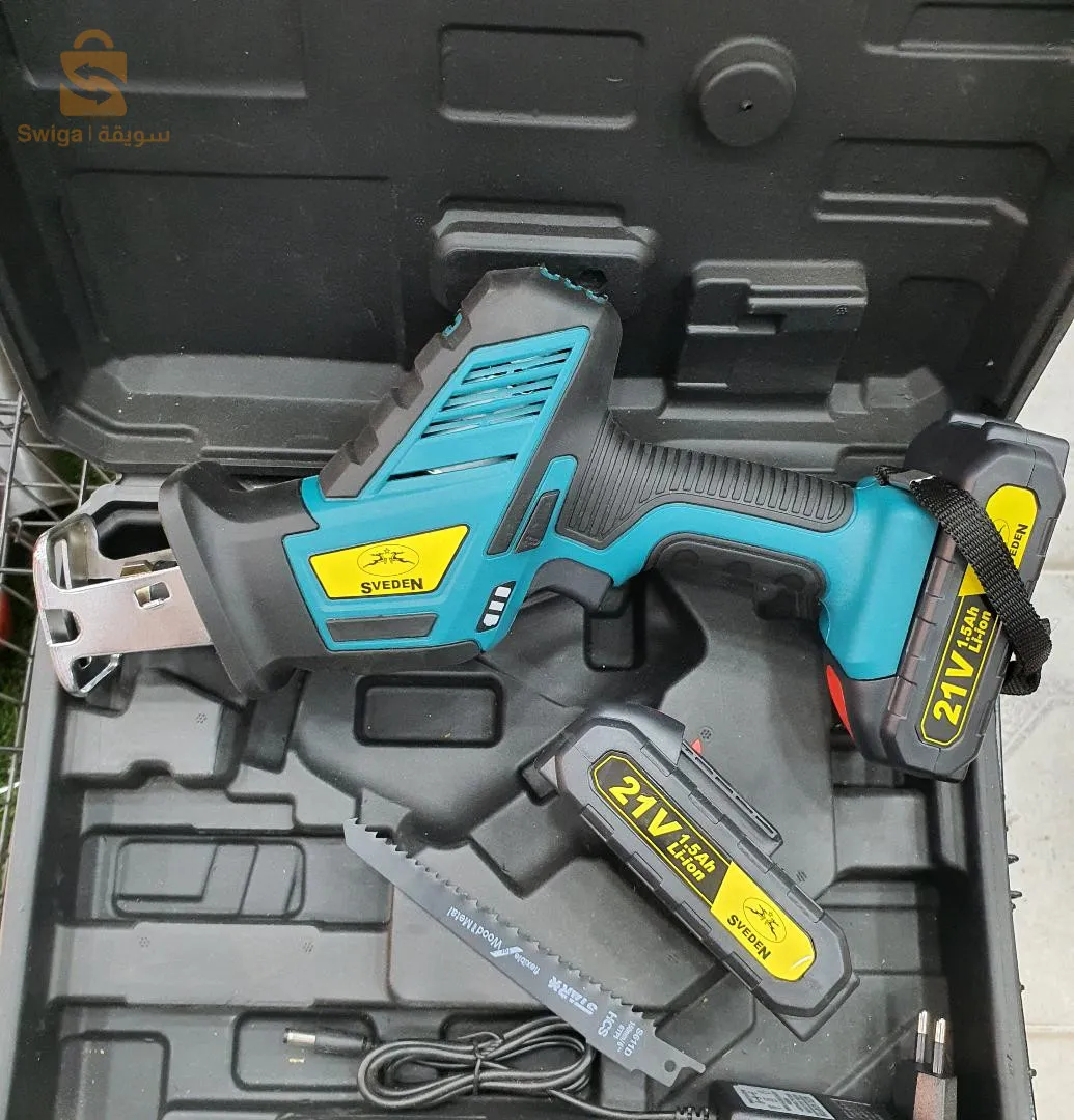 منشار سيفدن 21 فولت مع بطارية أصلي