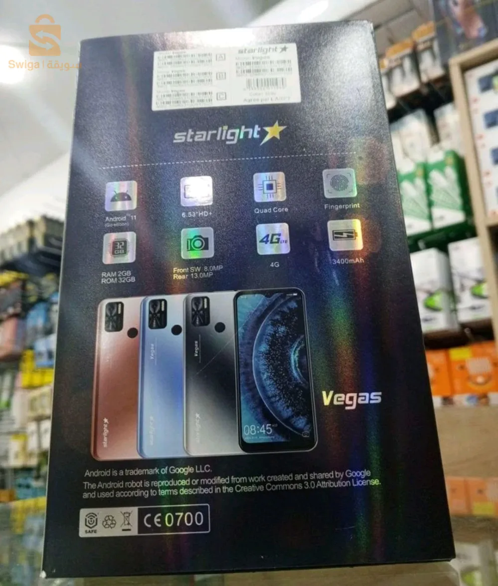 الهاتف الذكي ضوء النجوم فيغاس